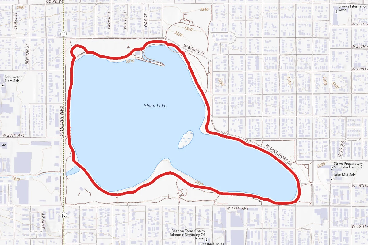 Sloan Lake Loop
