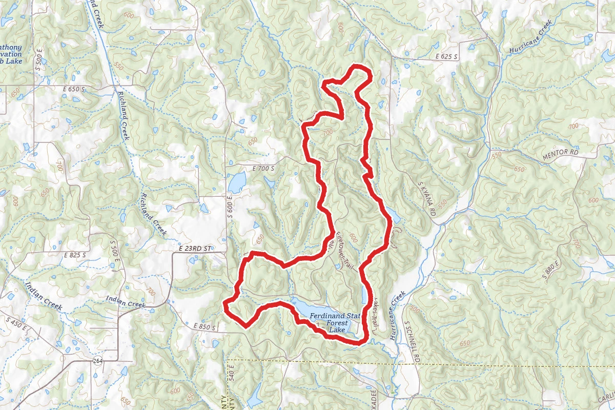 Ferdinand State Forest Loop