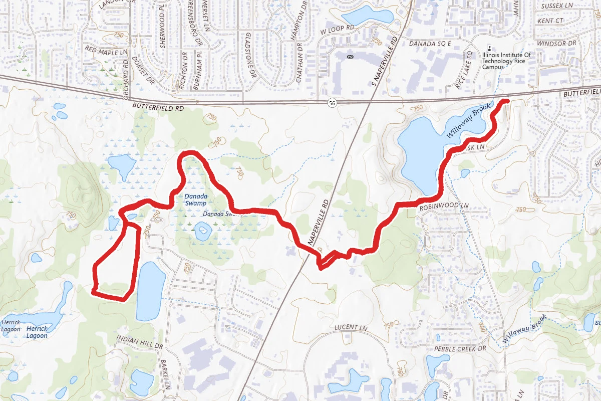 Danada-Herrick Lake Regional Trail