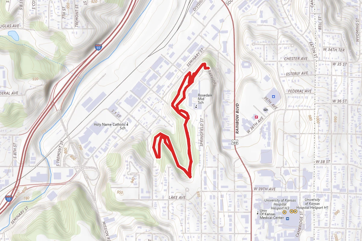 Mt. Marty Trails