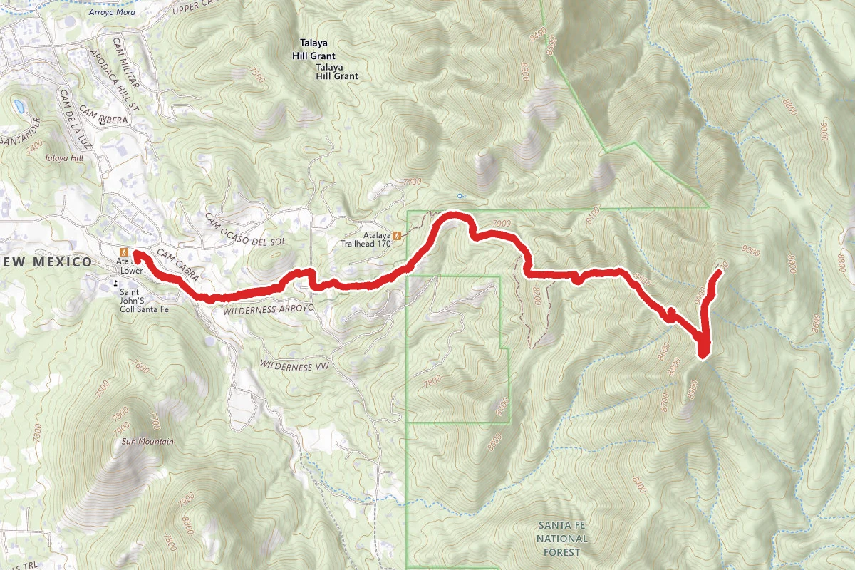 Atalaya Mountain Trail