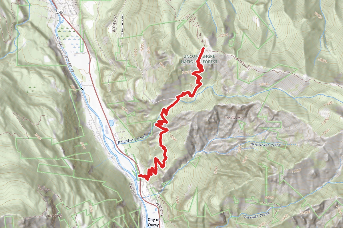 Old Horsethief Trail