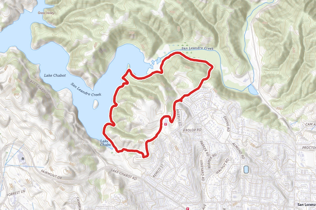 Ten Hills and East Shore Loop