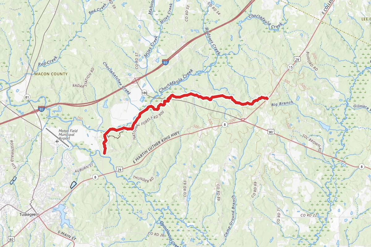 Bartram National Recreational Trail