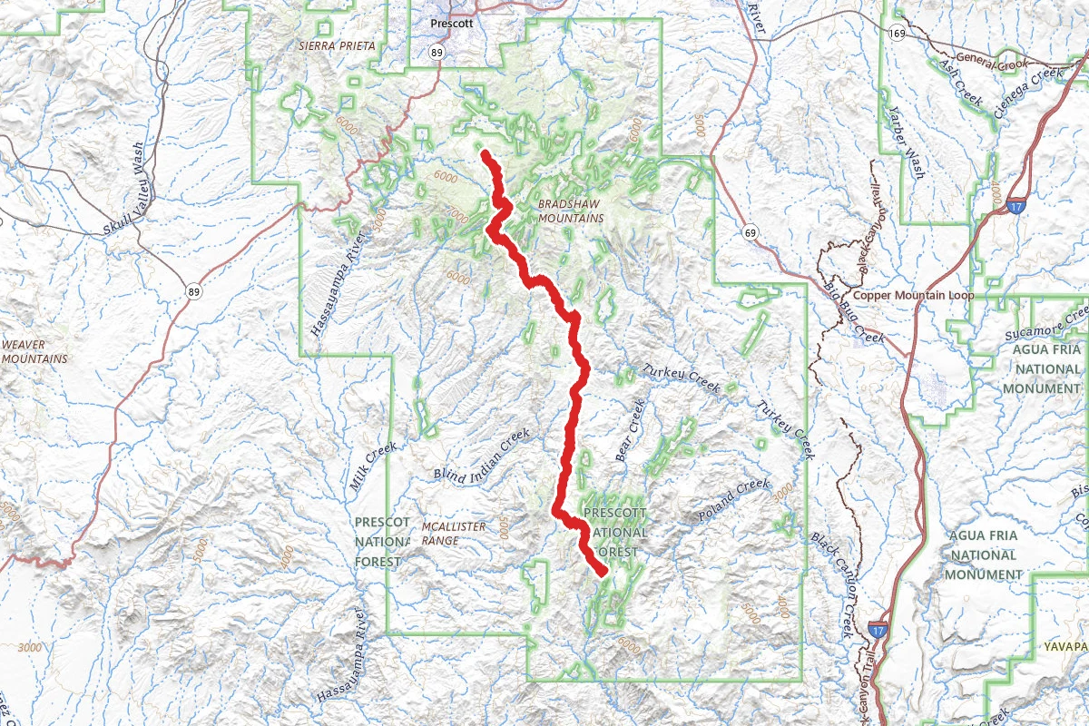 Senator Highway OHV Trail