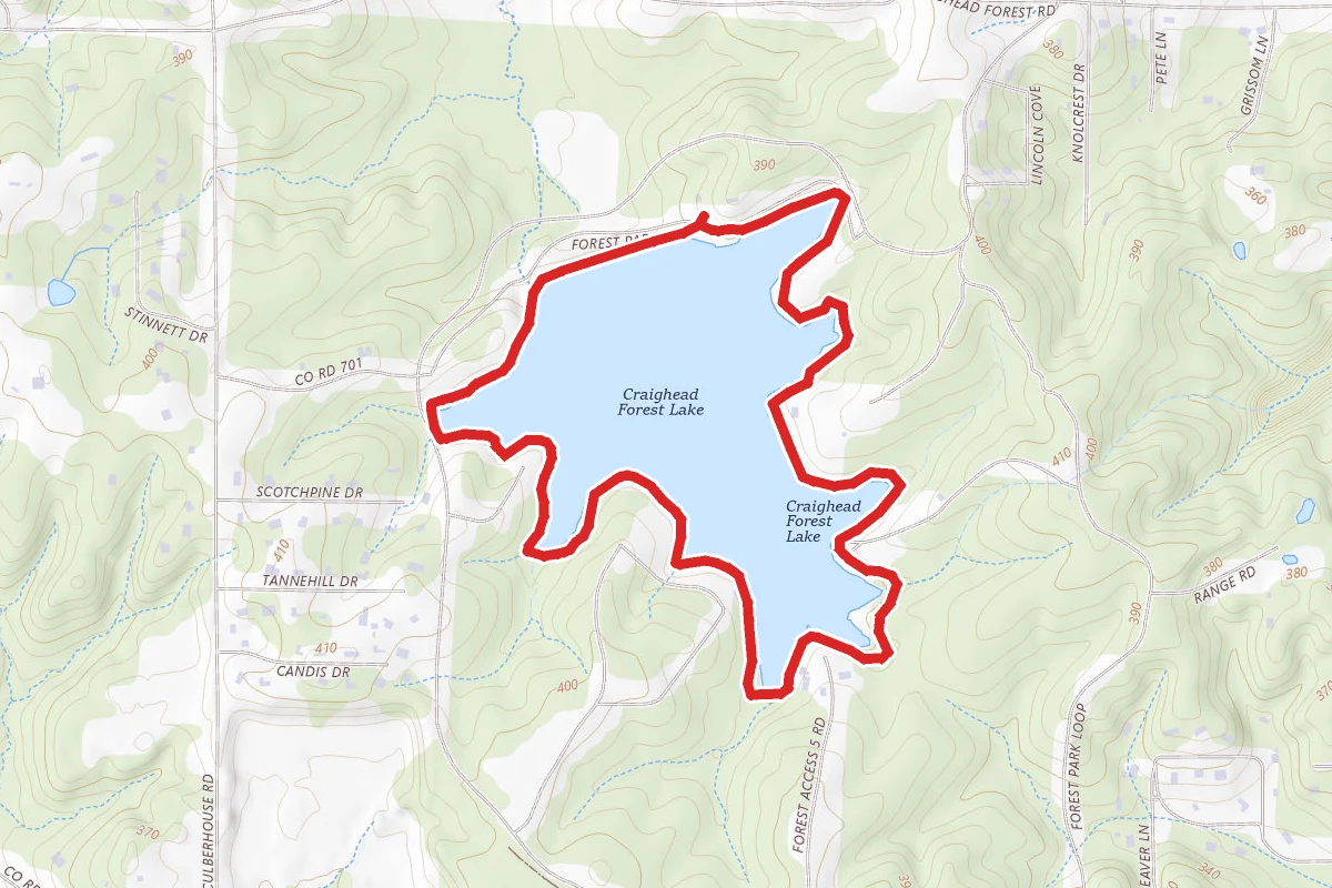 Craighead Lake Loop