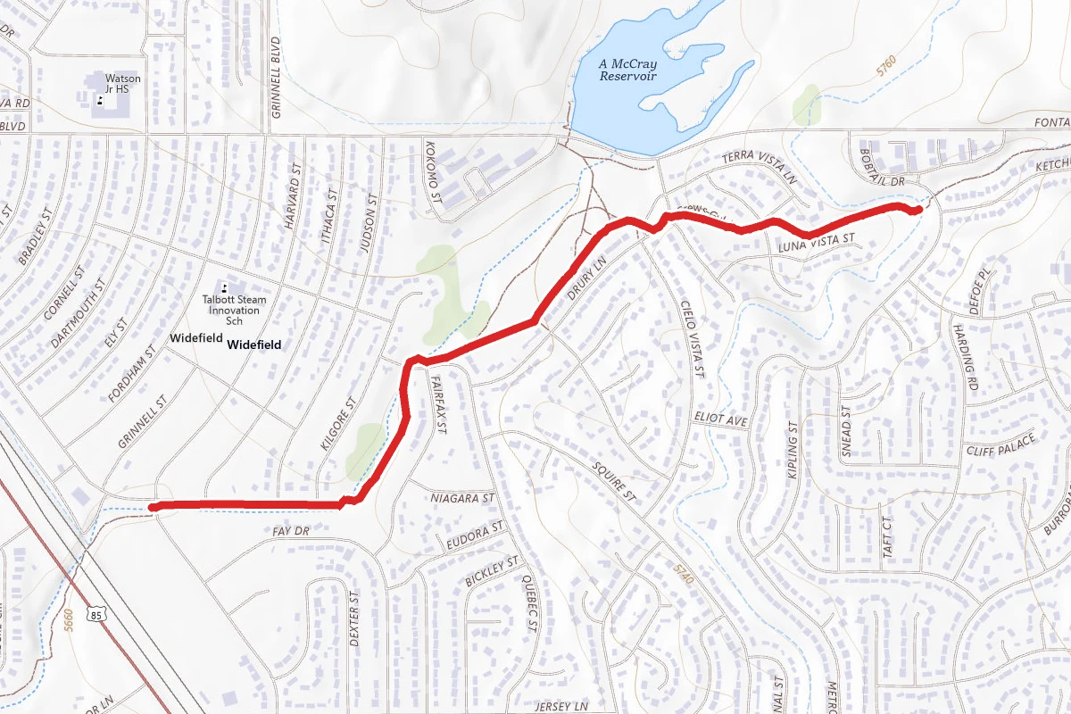 Crews Gulch Trail