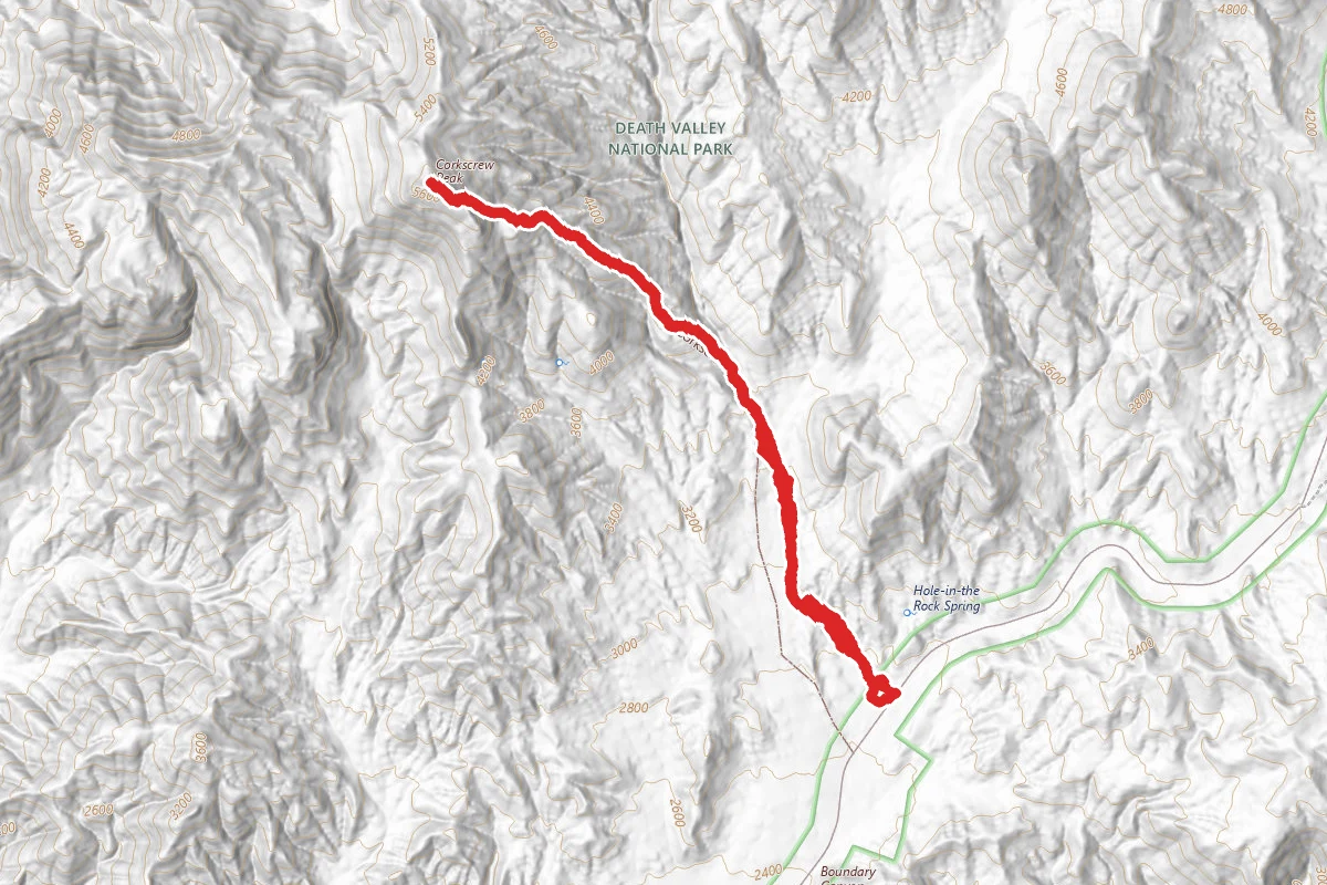 Corkscrew Peak