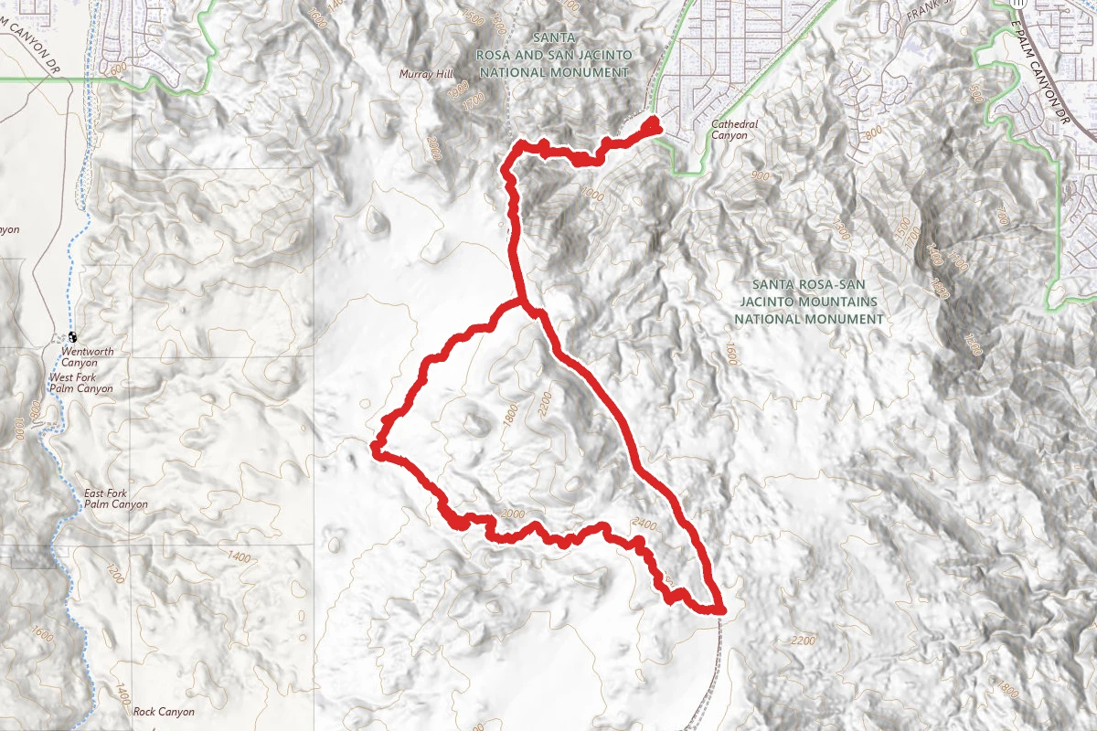 Cathedral Canyon Mountain Bike Ride