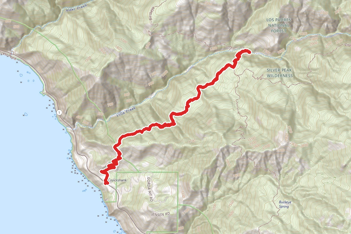 Cruickshank Trail to Upper Cruickshank Camp