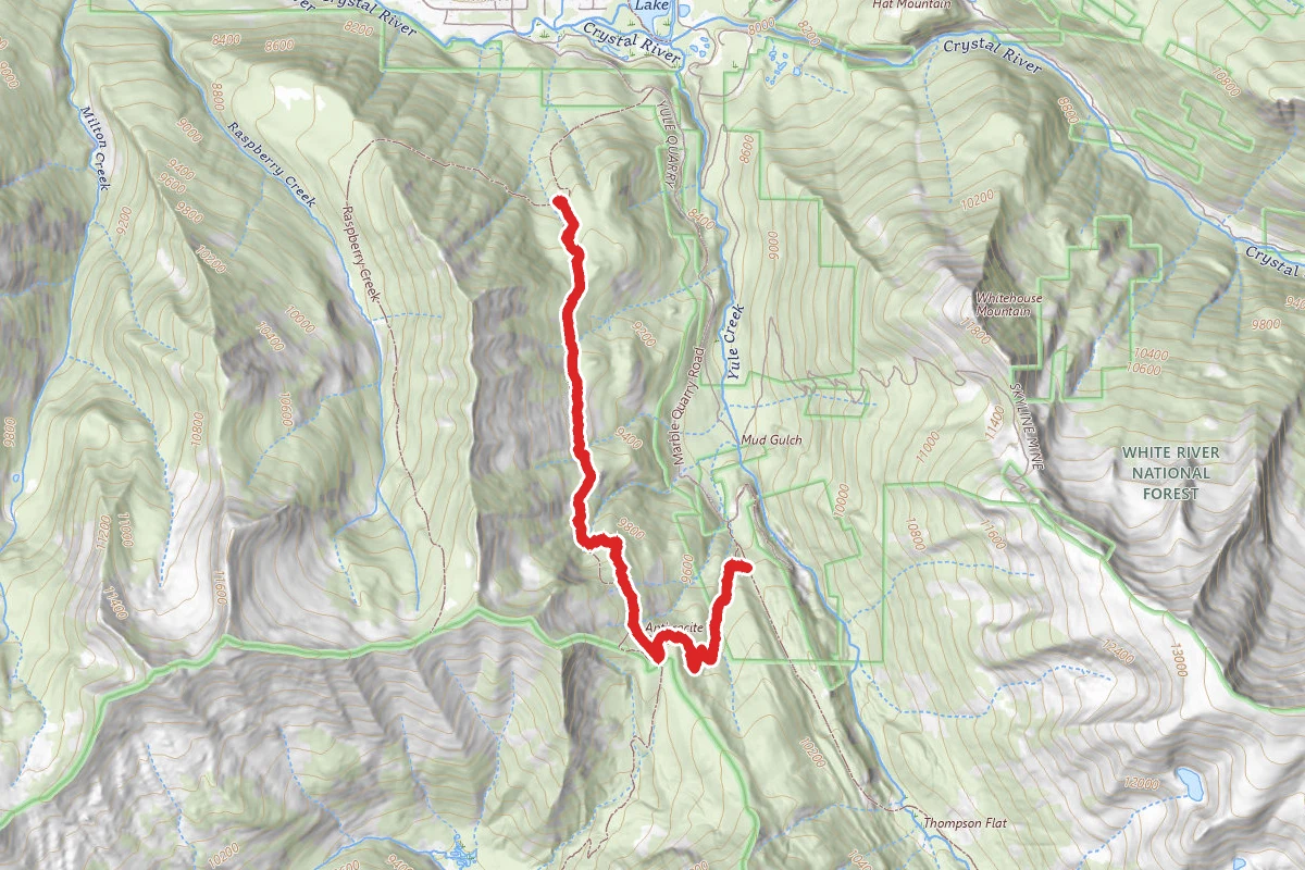 Anthracite Pass Trail