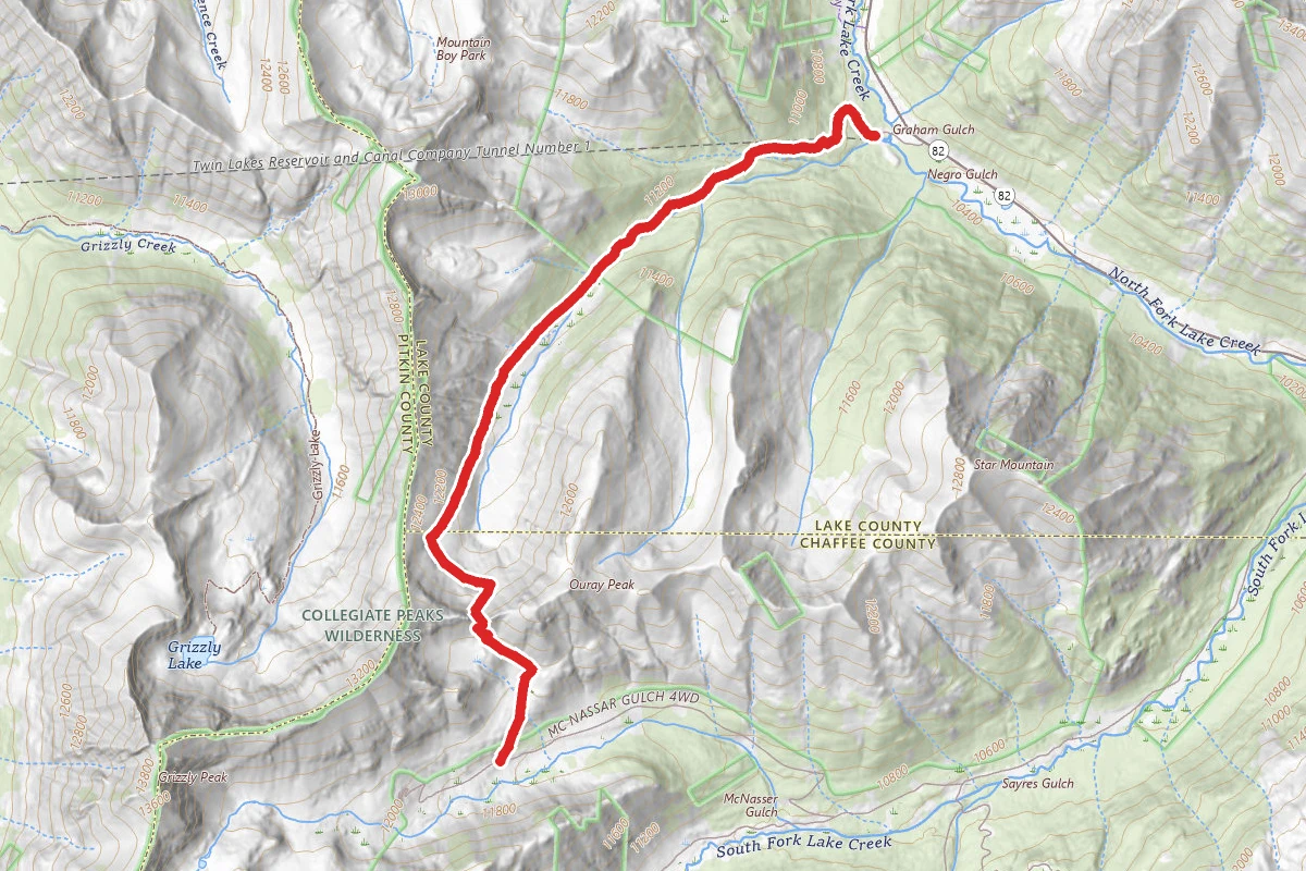 Graham Gulch Trail 1506