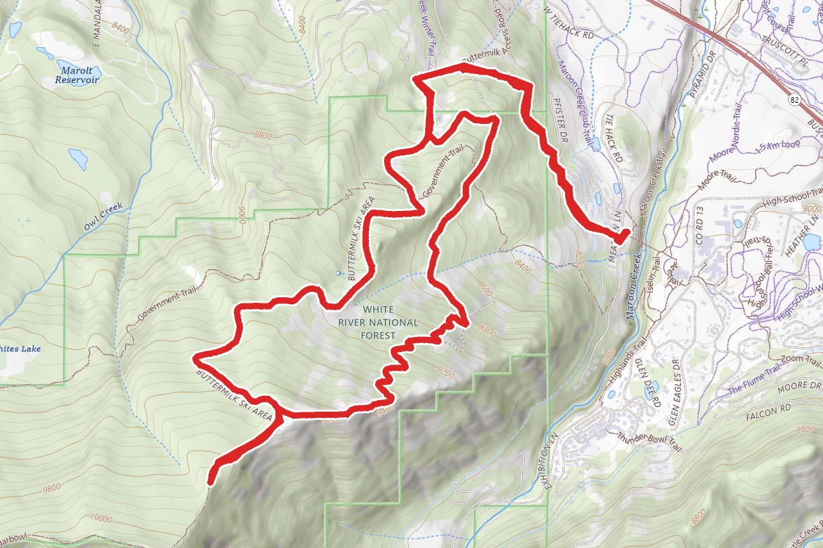 Buttermilk Mountain Trail