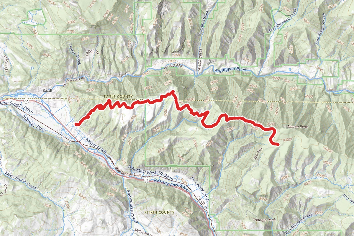 Arbaney Kittle Trail