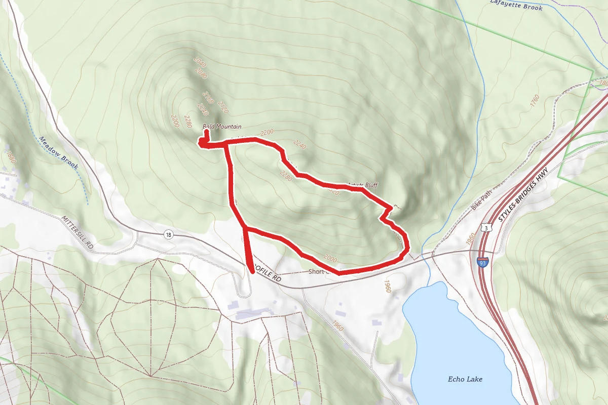 Artist Bluff Trail