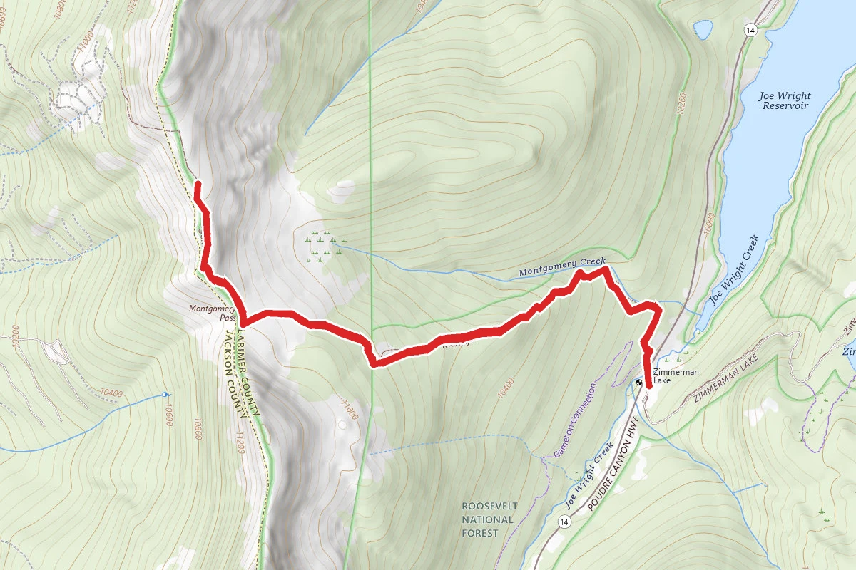 Montgomery Pass Trail