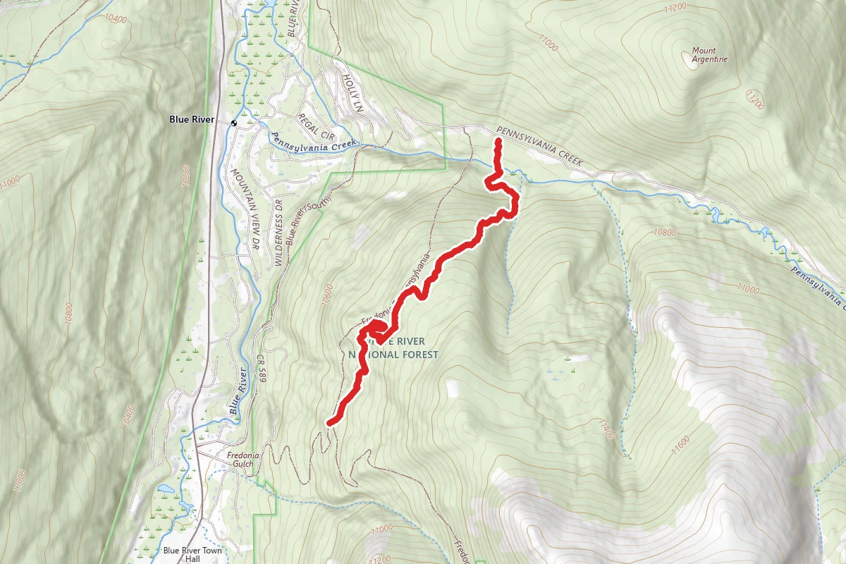 Fredonia to Pennsylvania Trail