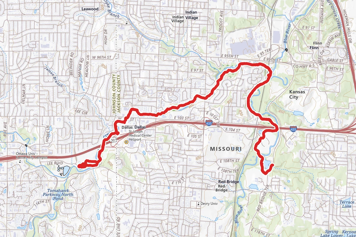 Indian Creek Bike Trail