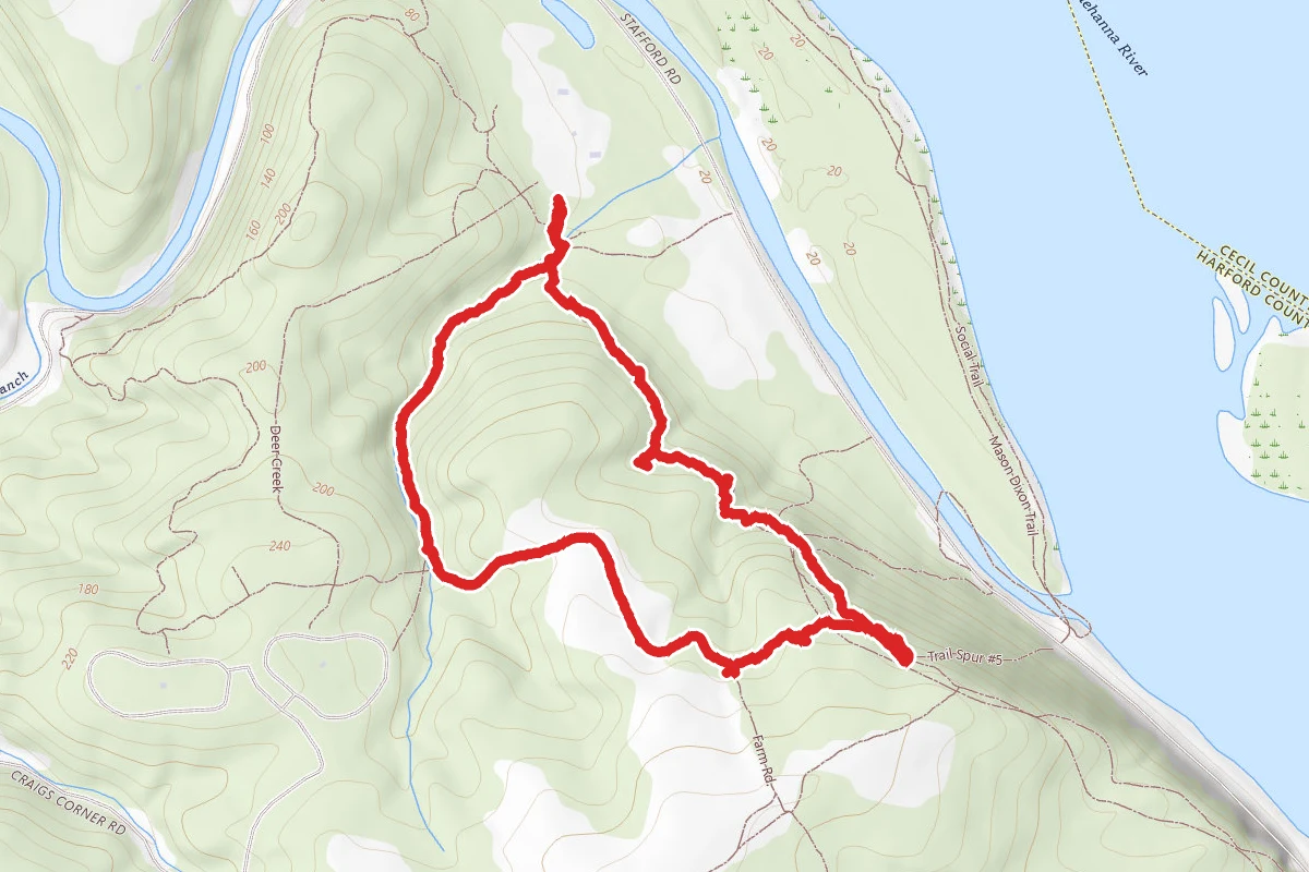Susquehanna Ridge Short Loop Trail