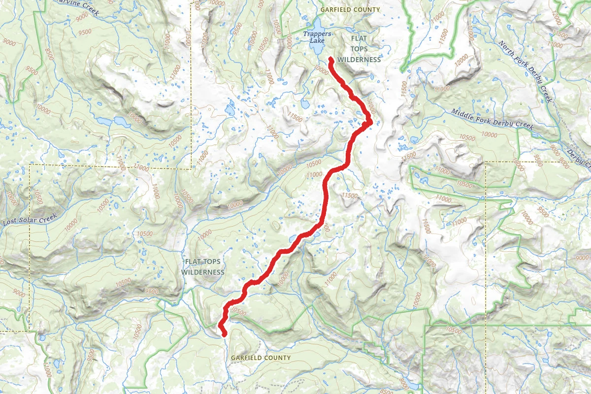 Trappers Lake Trail