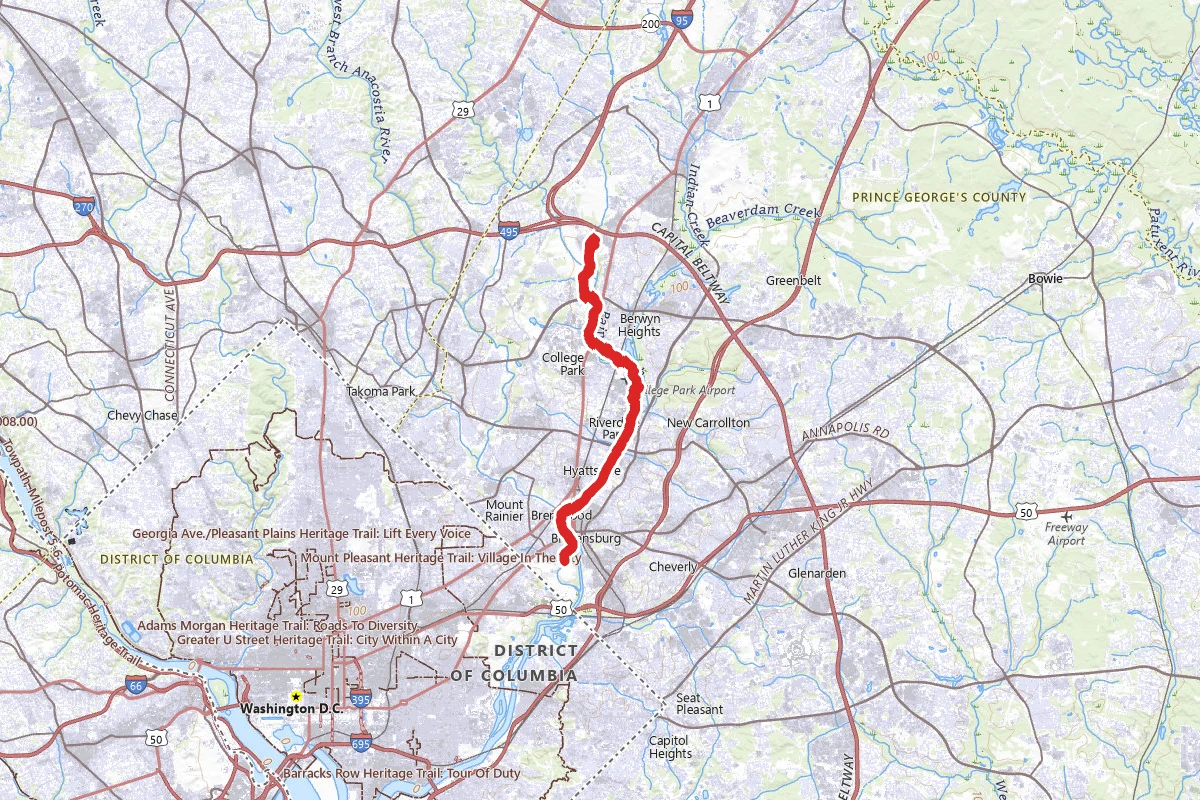 Paint Branch Trail