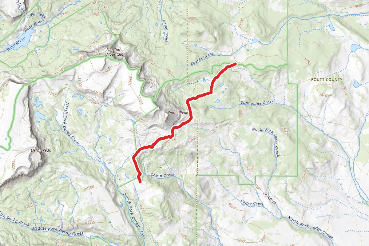 Sunnyside Lakes Trail