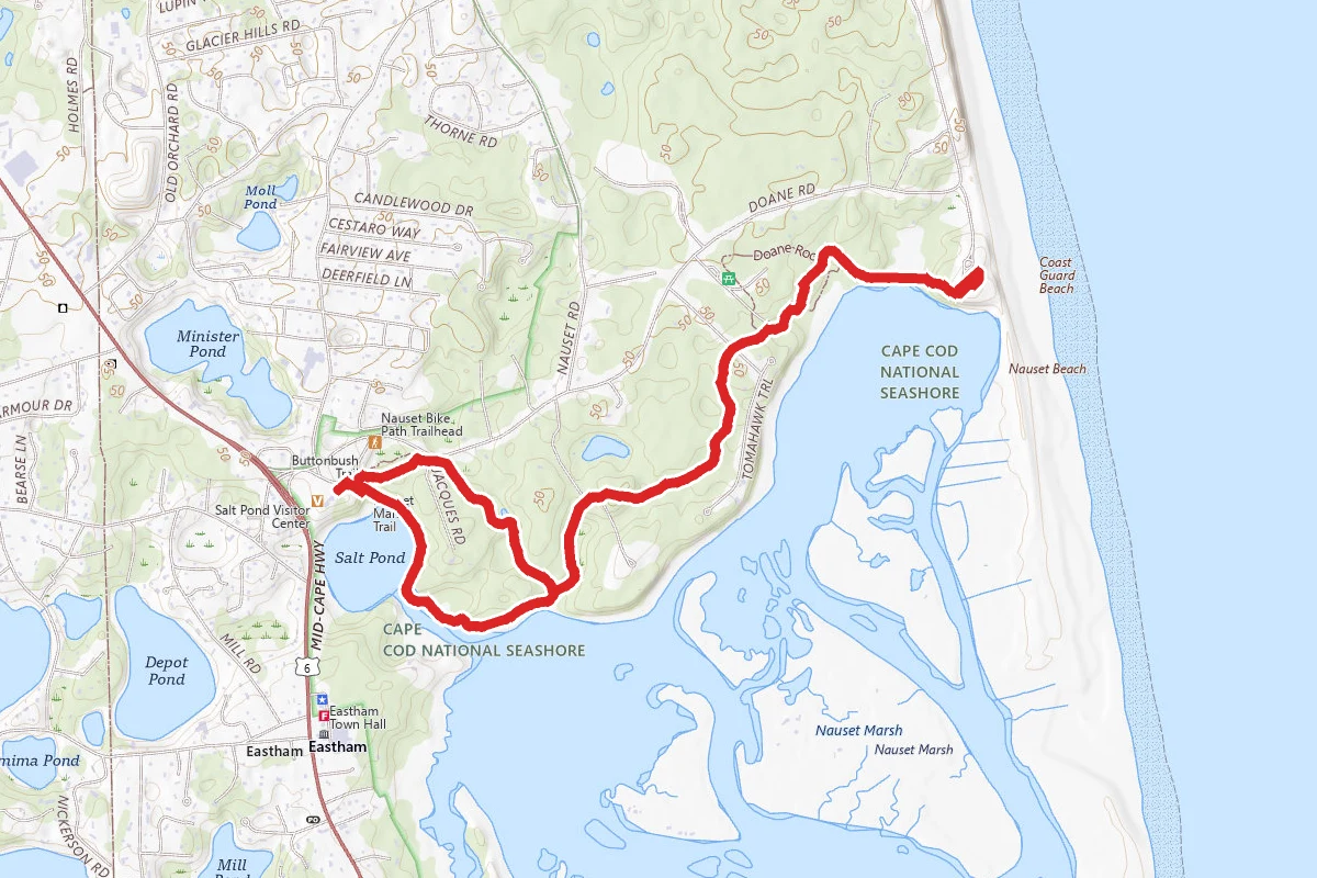Nauset Marsh and Nauset Bike Trail