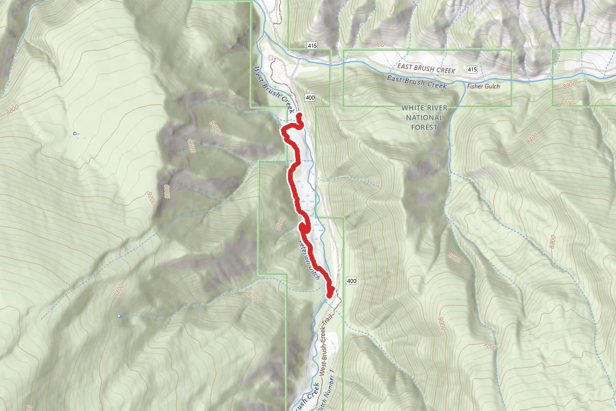 West Brush Creek Trail