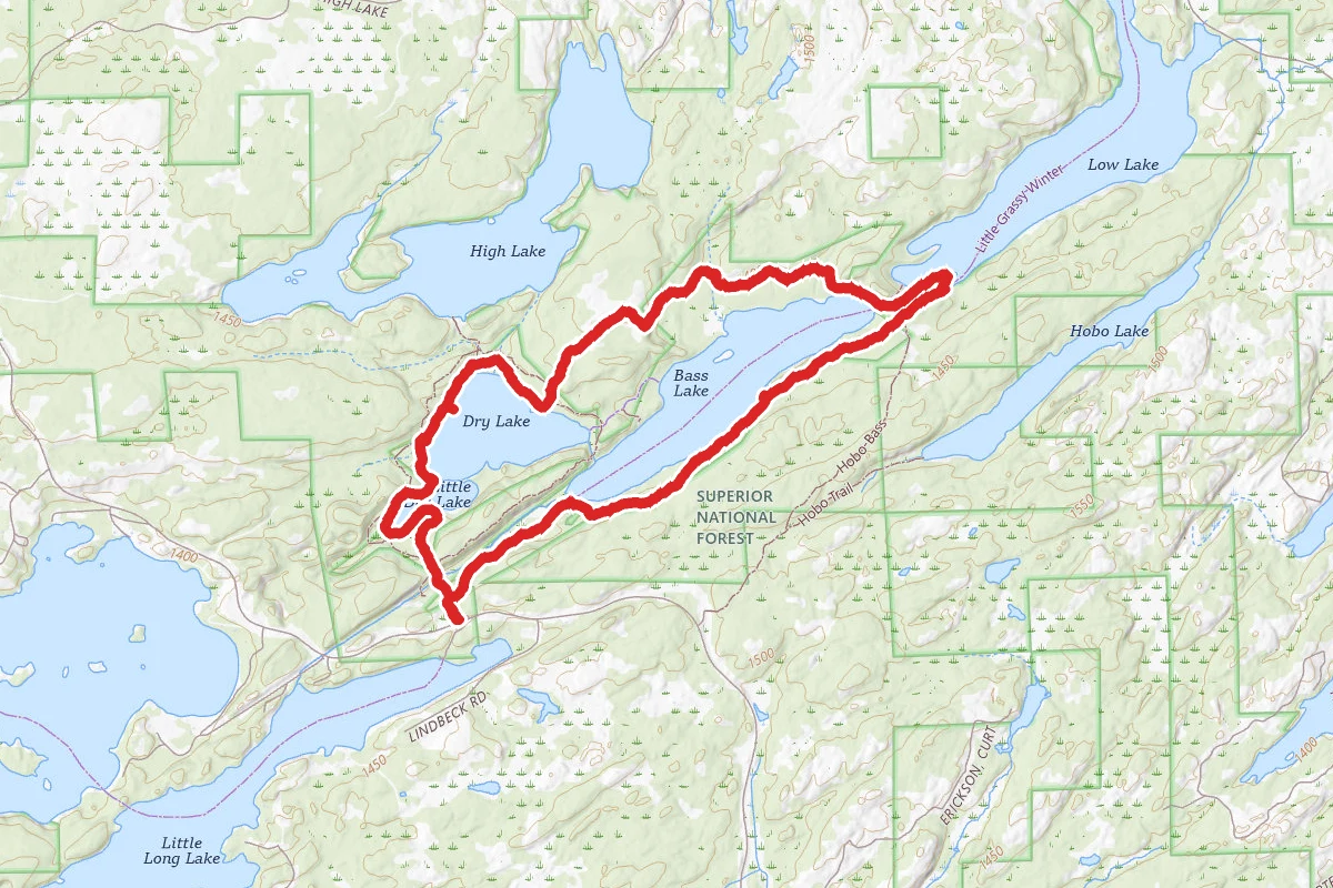 Bass and Dry Lake Loop