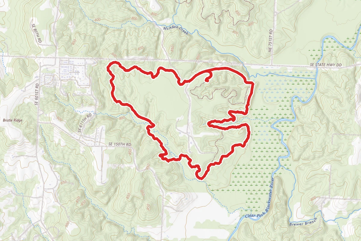 Mcadoo Trail Yellow Loop