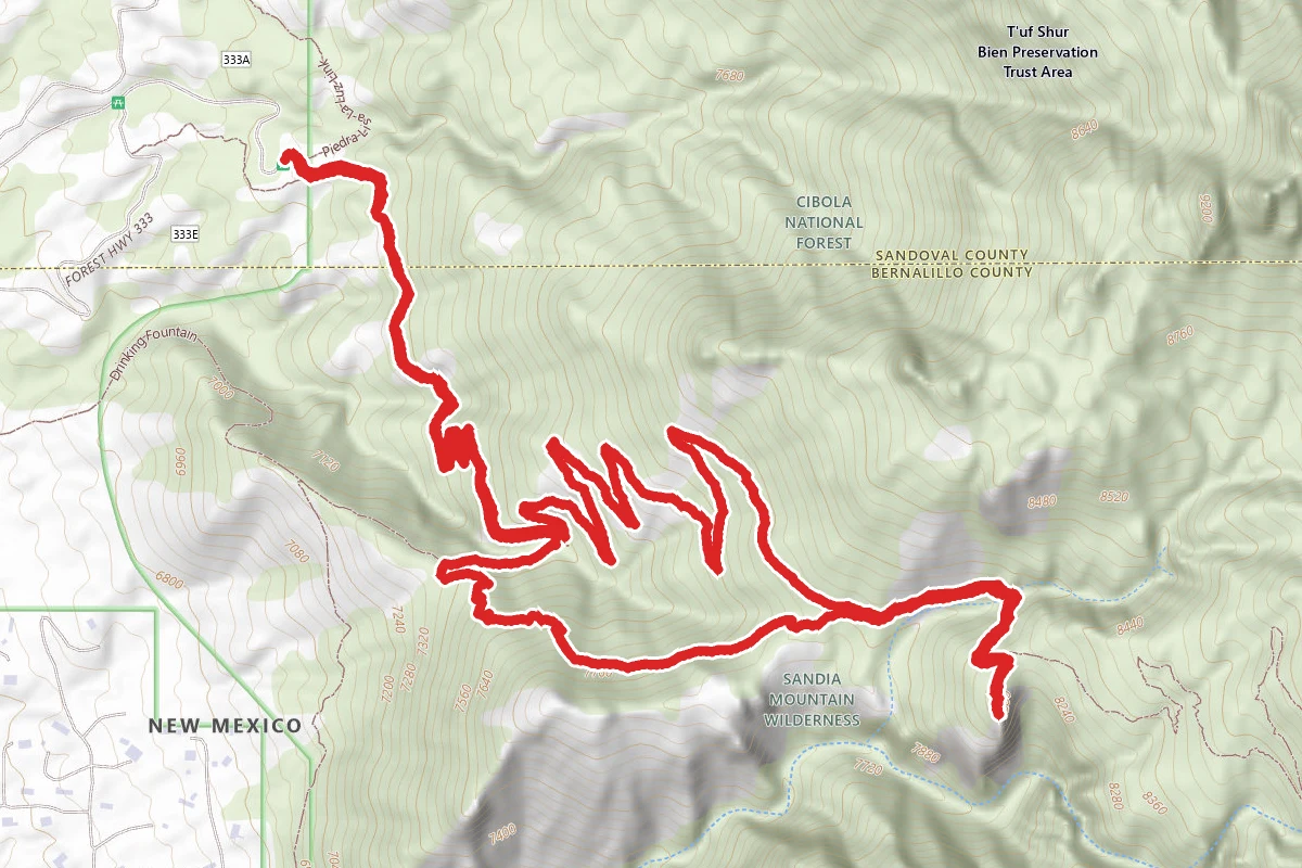 La Luz Trail #137 and Tramway Trail Loop