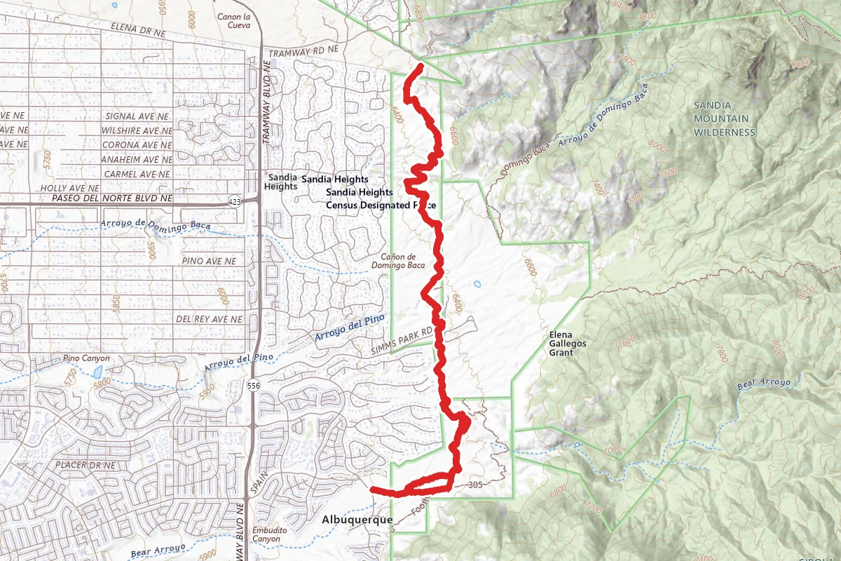 Foothills Trail North #365