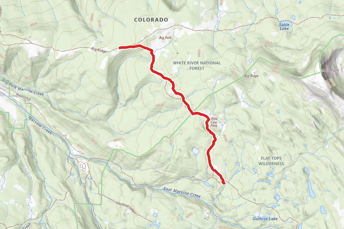 Wild Cow Park Trail