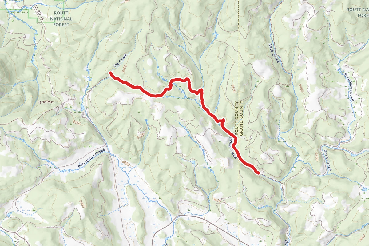 Teepee Creek Trail