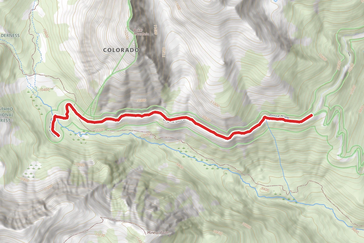 Grand Ditch Trail