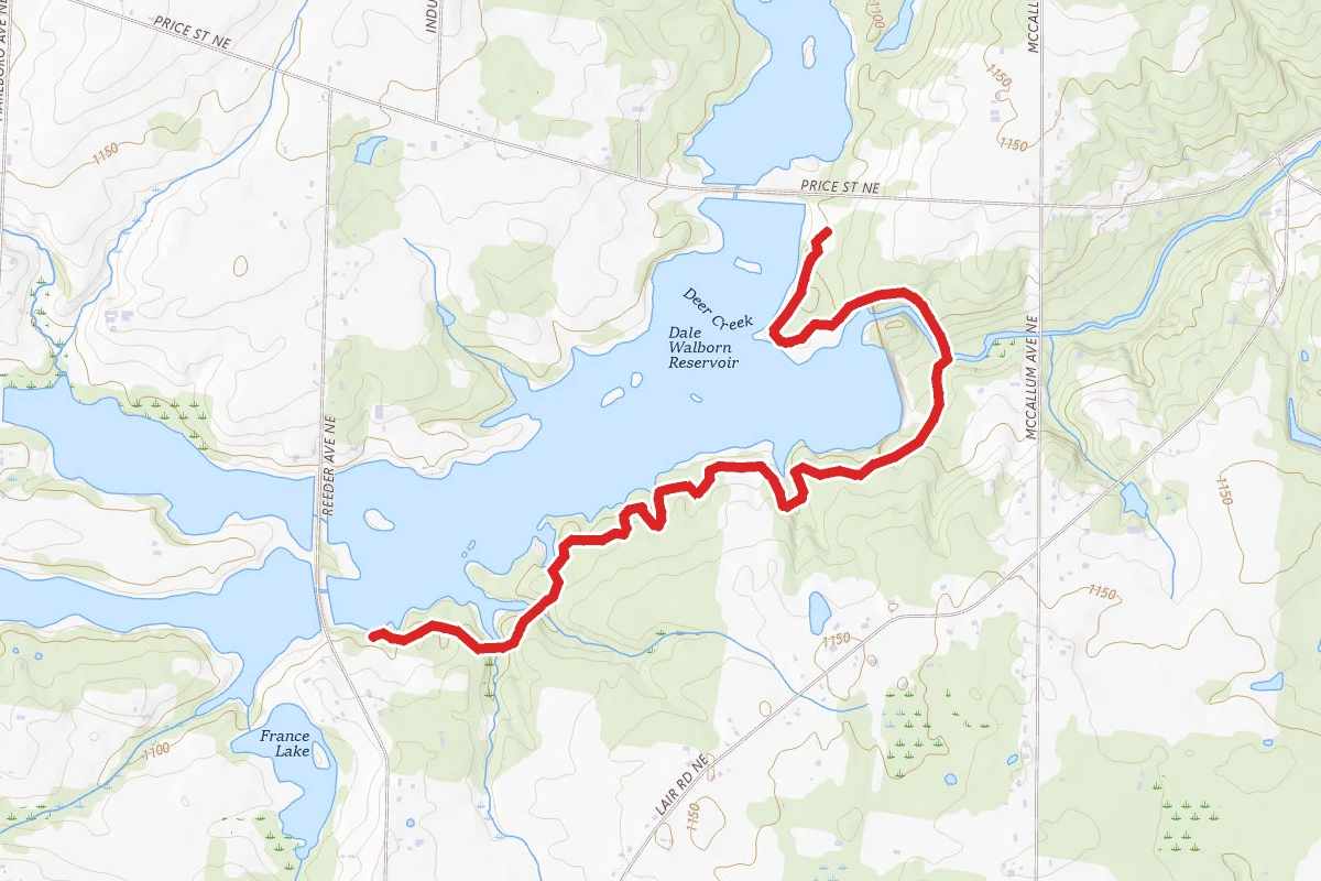 Walborn Reservoir Trail
