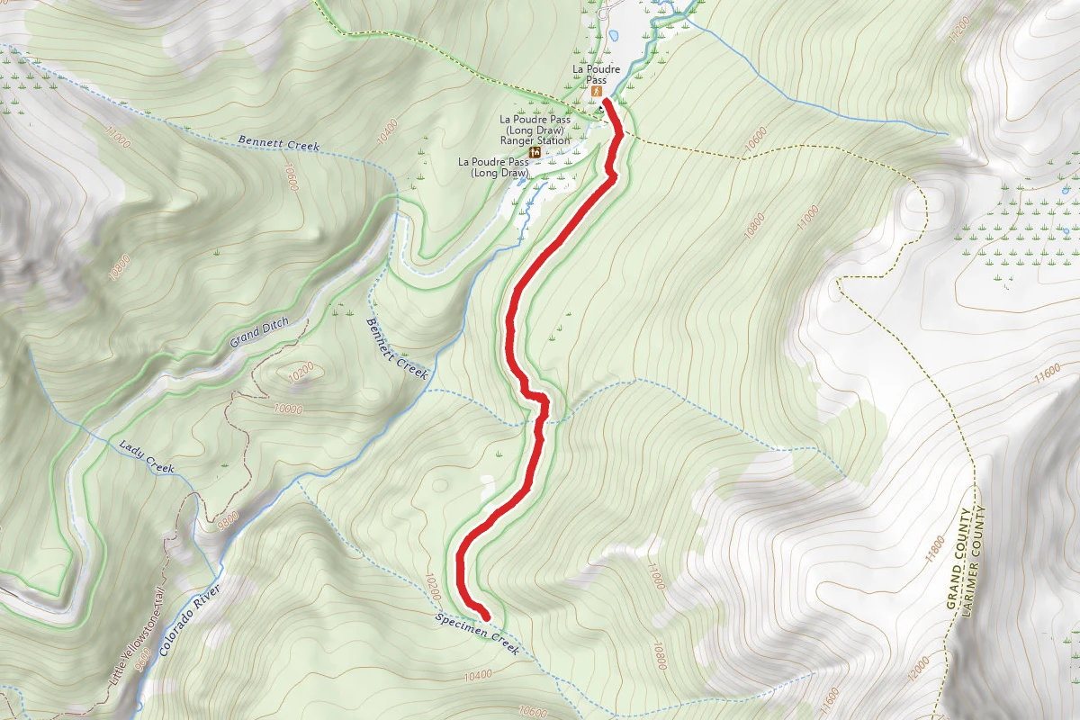 Specimen Ditch Trail