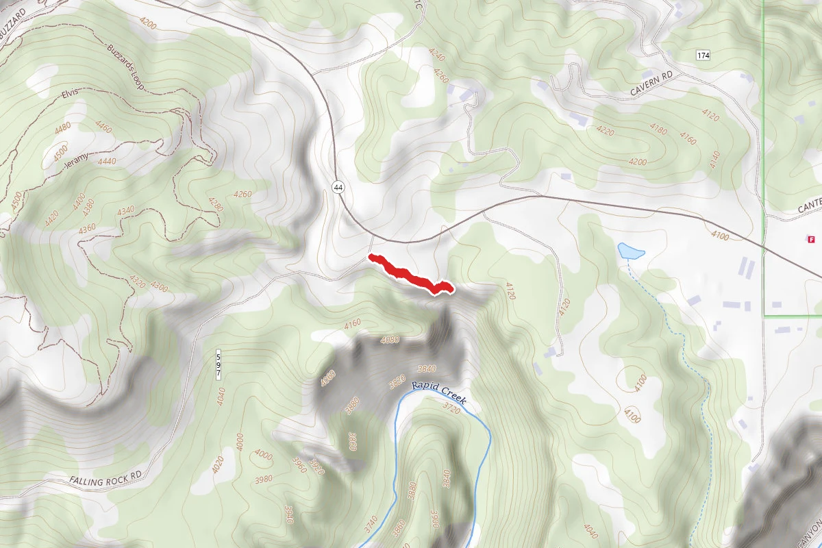 Falling Rock Trail