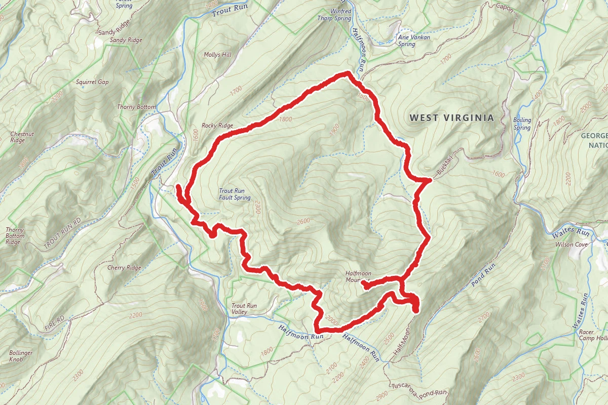 Halfmoon Mountain Trail