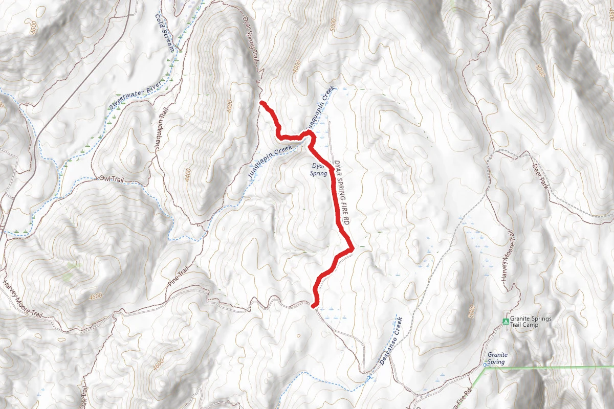 Dyar Spring Trail