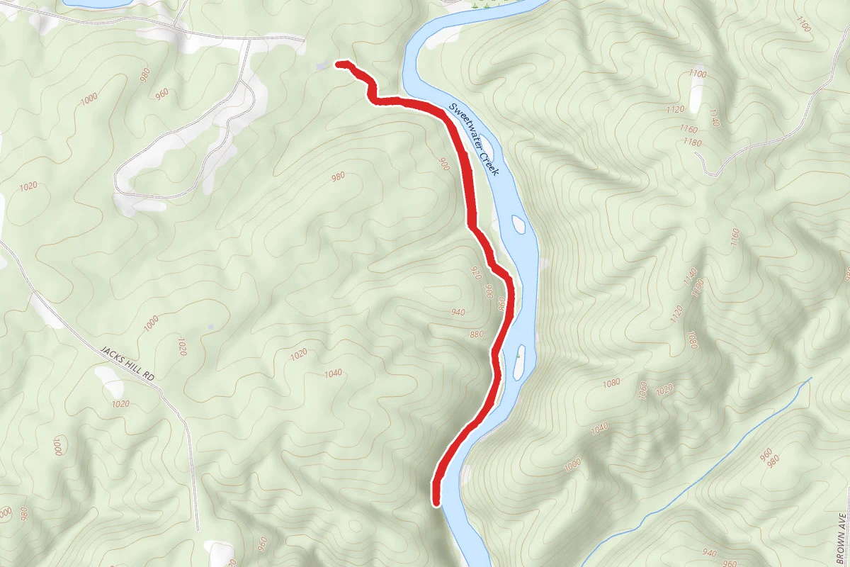 Sweetwater Creek Red Trail
