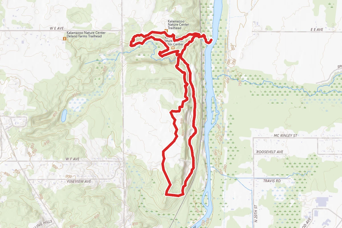 Kalamazoo Valley River Trail Loop