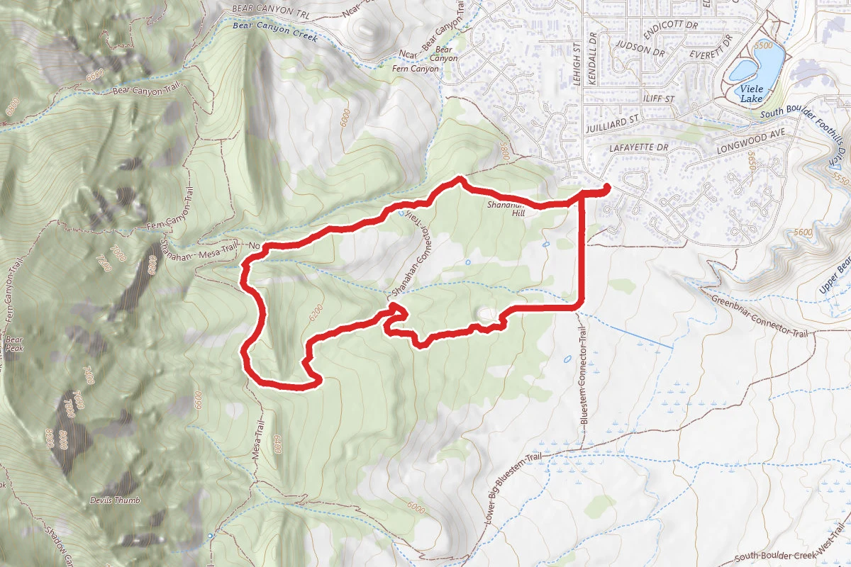 Shanahan Ridge Trail