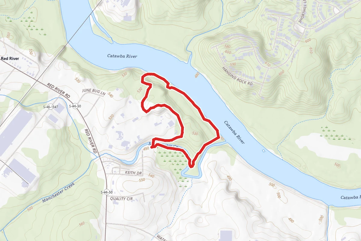 Rock Hill River Park Loop