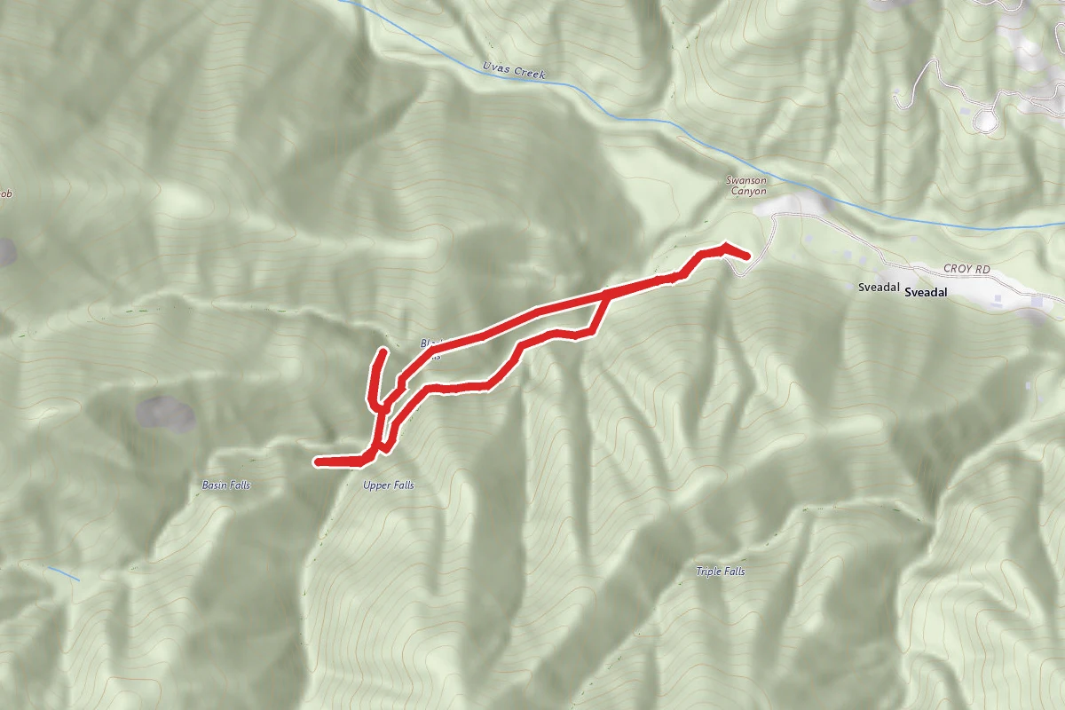 Uvas Canyon Short Waterfall Loop