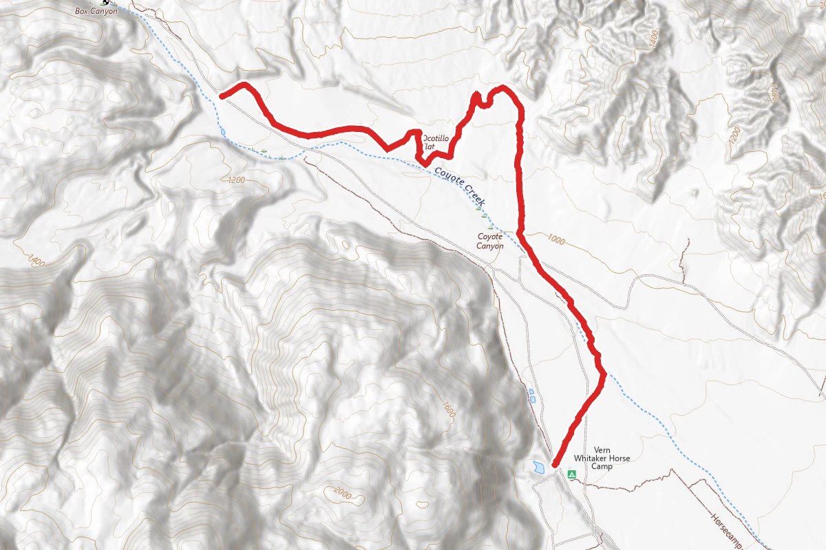Ocotillo Trail