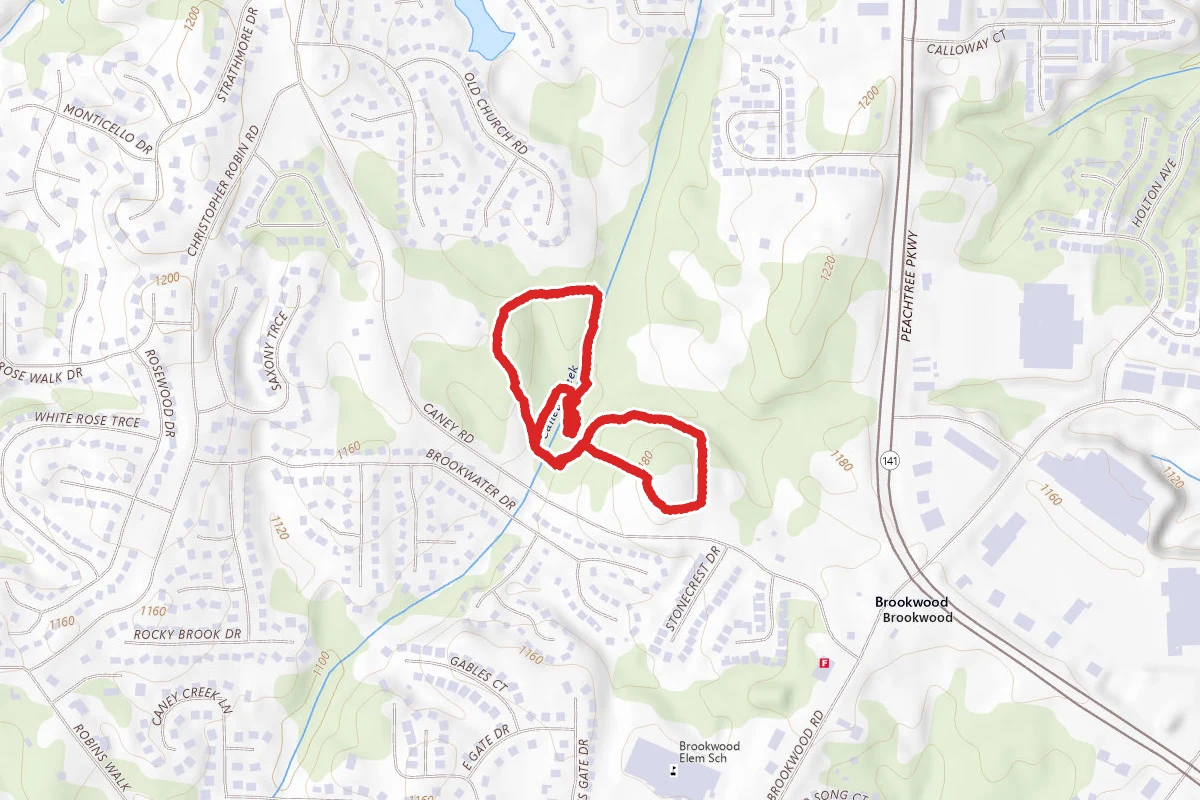 Caney Creek Preserve Trail
