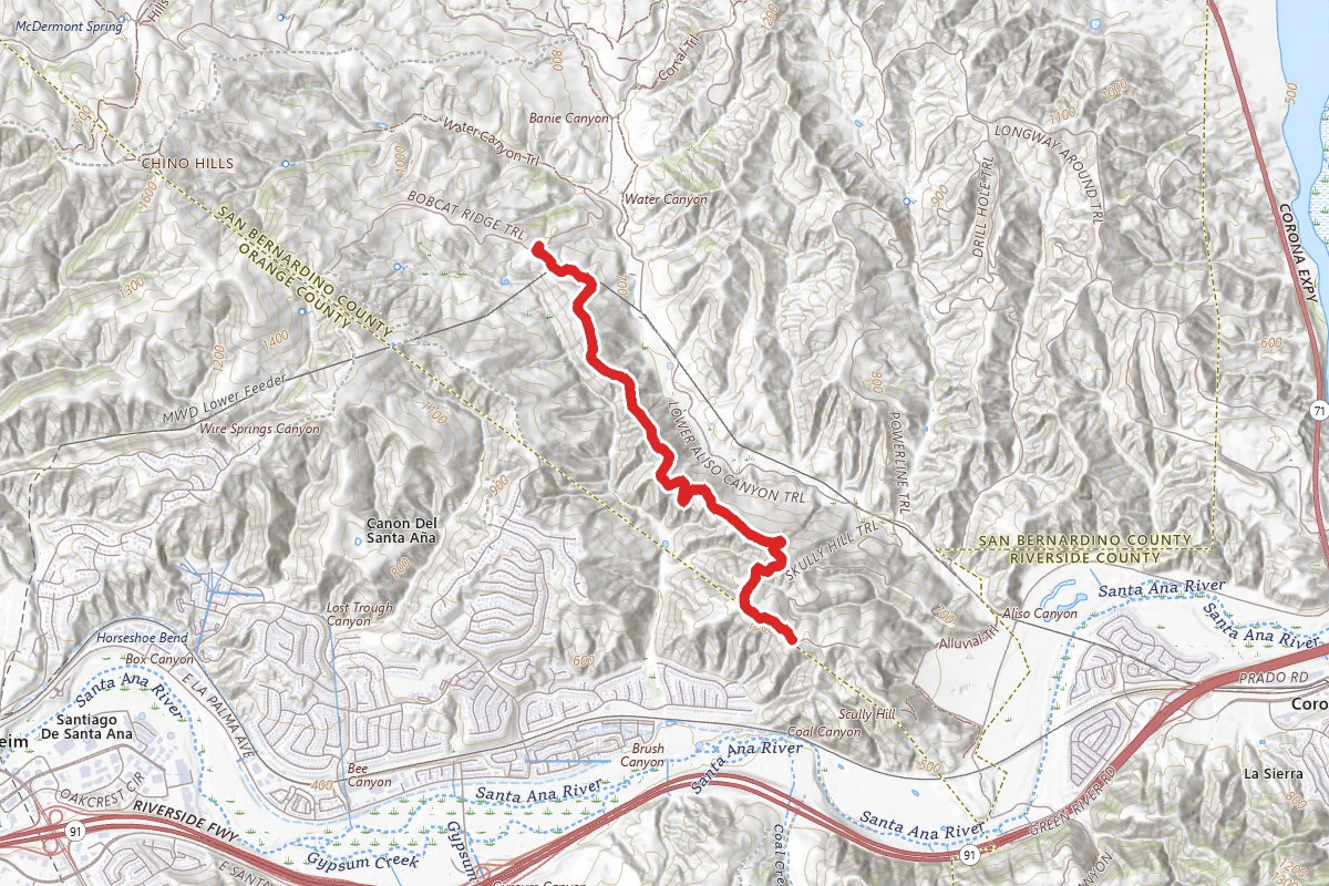 Scully RIdge Trail