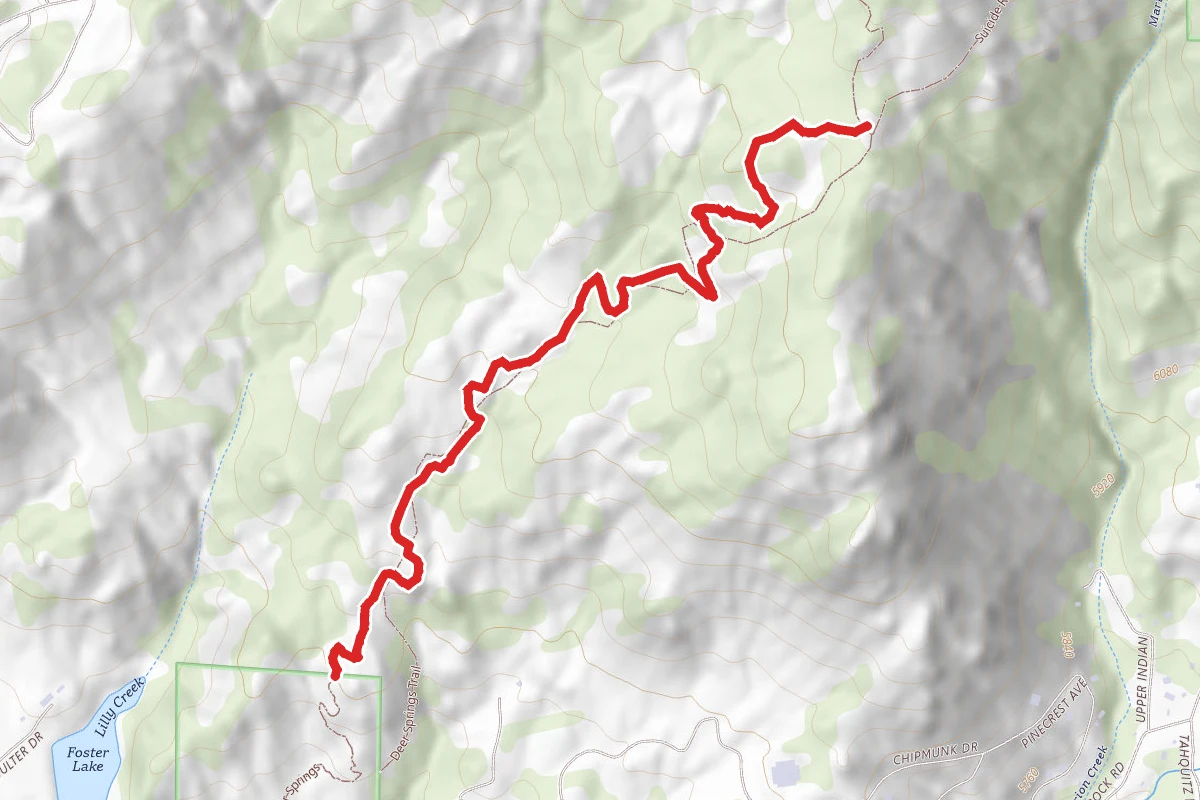 Deer Springs Trail