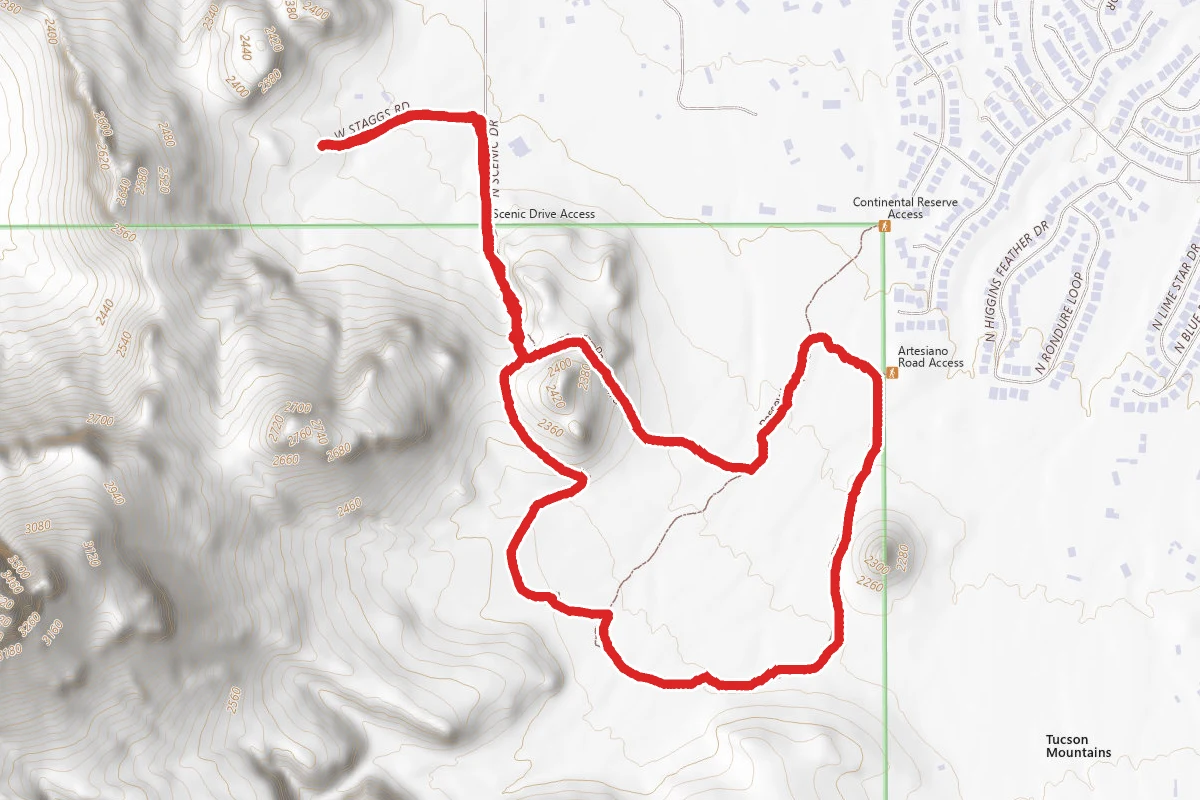 Packrat and Passey Loop Trail